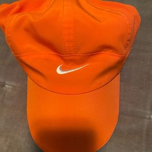 Orange Nike hat